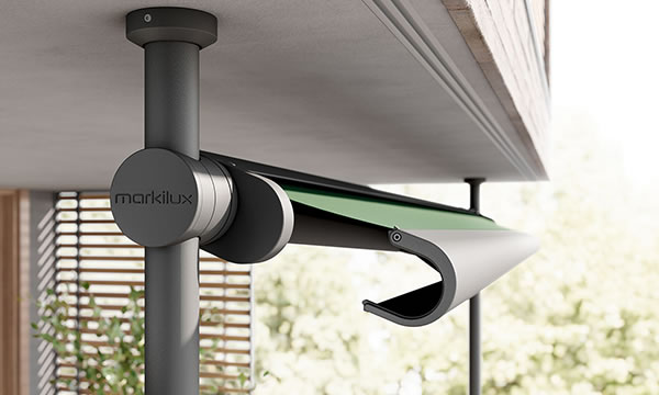 Klemmmarkise markilux 900, Detailansicht