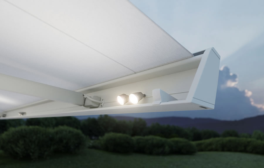 markilux mx-4 Led Spot im Ausfallprofil
